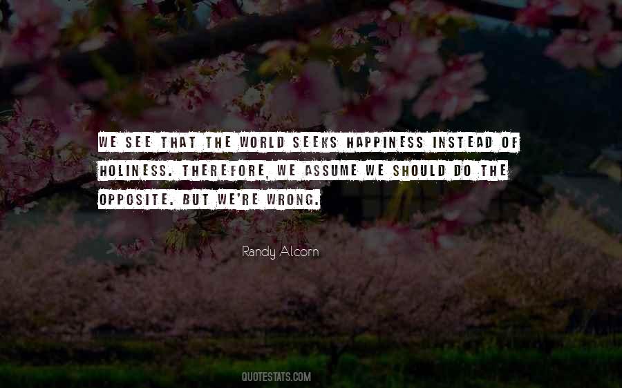 Wrong To Assume Quotes #105884