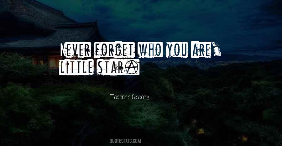 Never Forget Who You Are Quotes #1688592