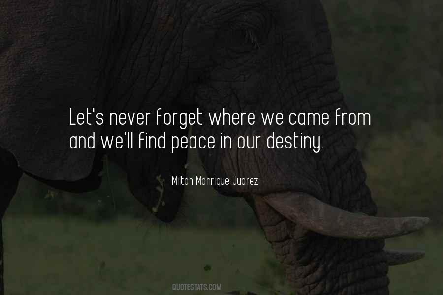 Never Forget Who You Are Quotes #61034