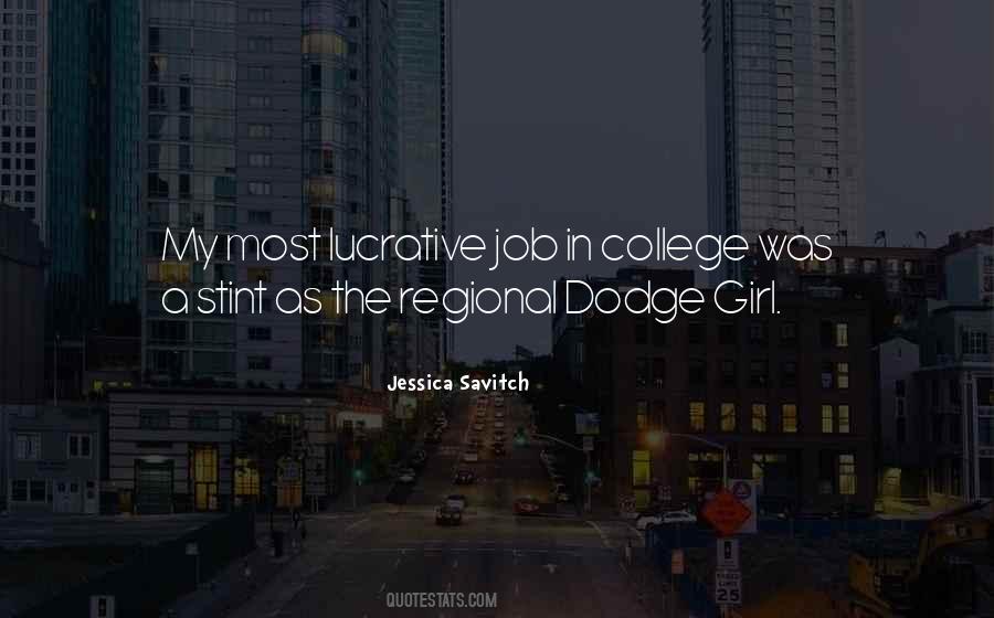 Dodge Girl Quotes #954588