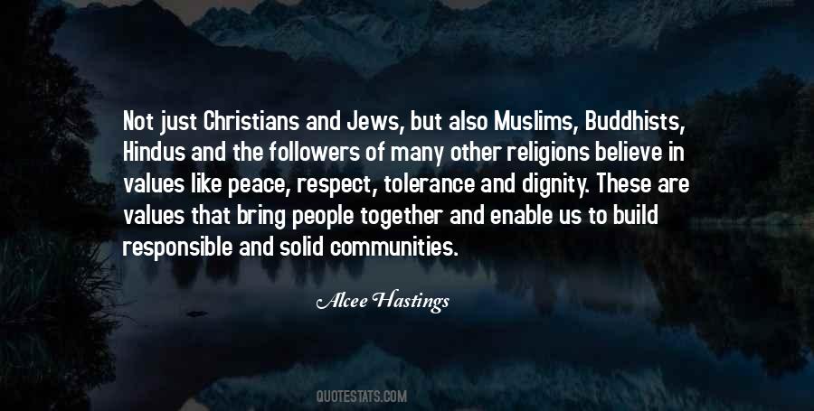 Peace Respect Quotes #1027990