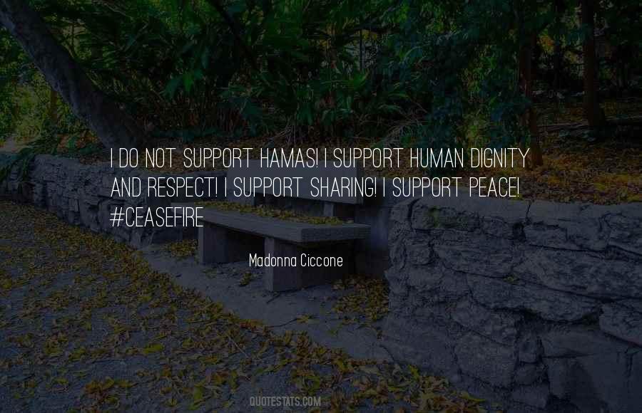 Peace Respect Quotes #1577146