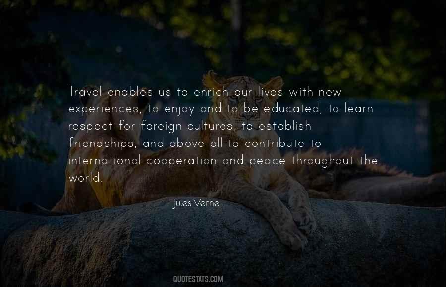Peace Respect Quotes #1595750