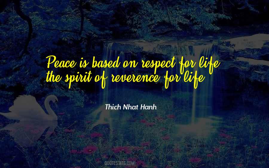 Peace Respect Quotes #742983
