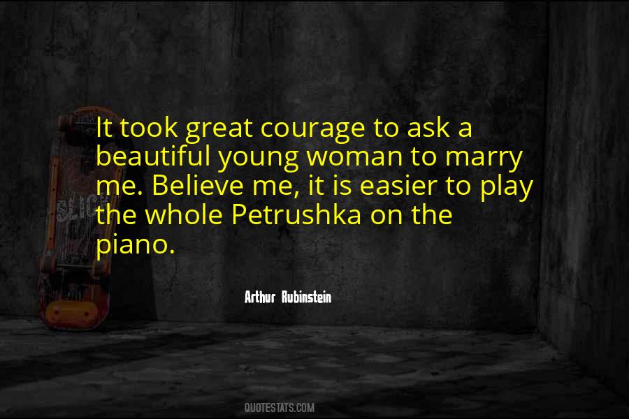 Woman Courage Quotes #1794777