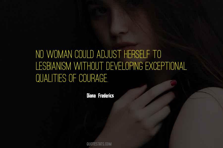Woman Courage Quotes #1795463