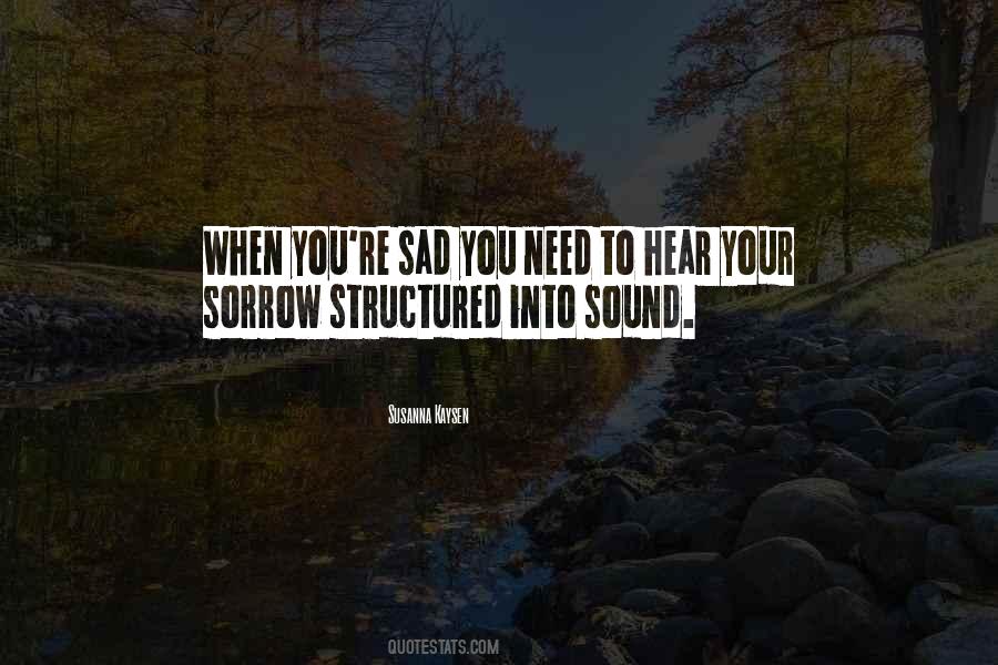 Sad Sorrow Quotes #1798719