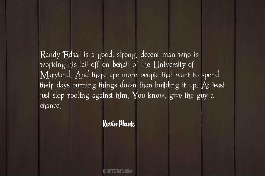 Building Man Quotes #110069