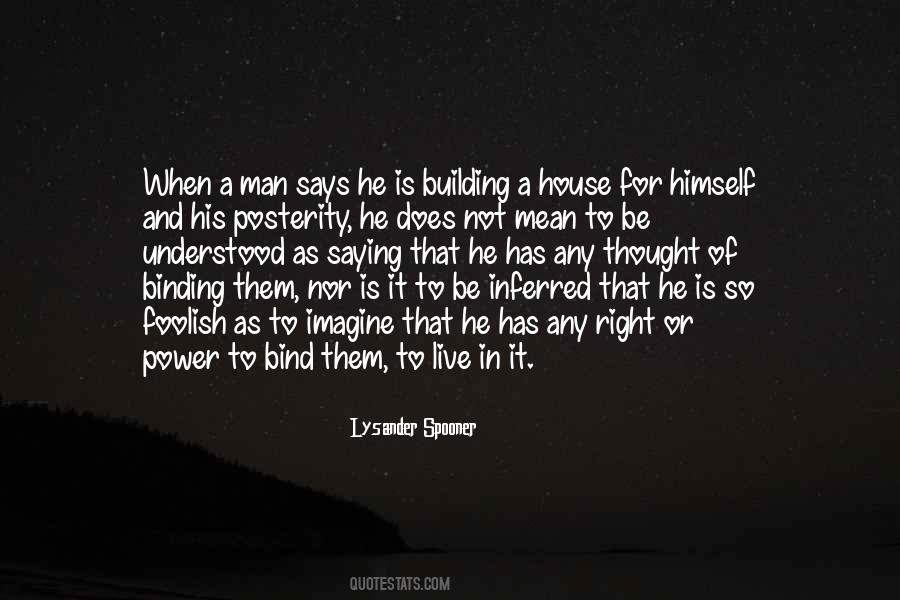 Building Man Quotes #498711
