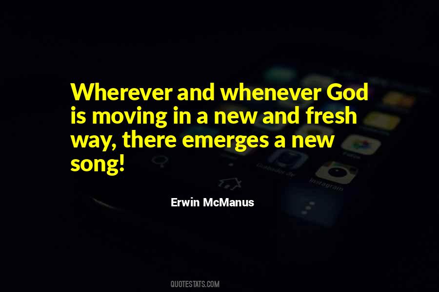 God Is Moving Quotes #1352073