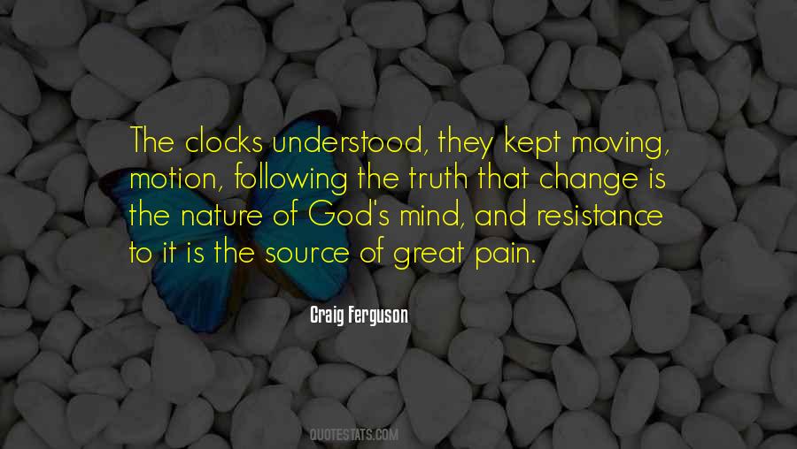 God Is Moving Quotes #780965