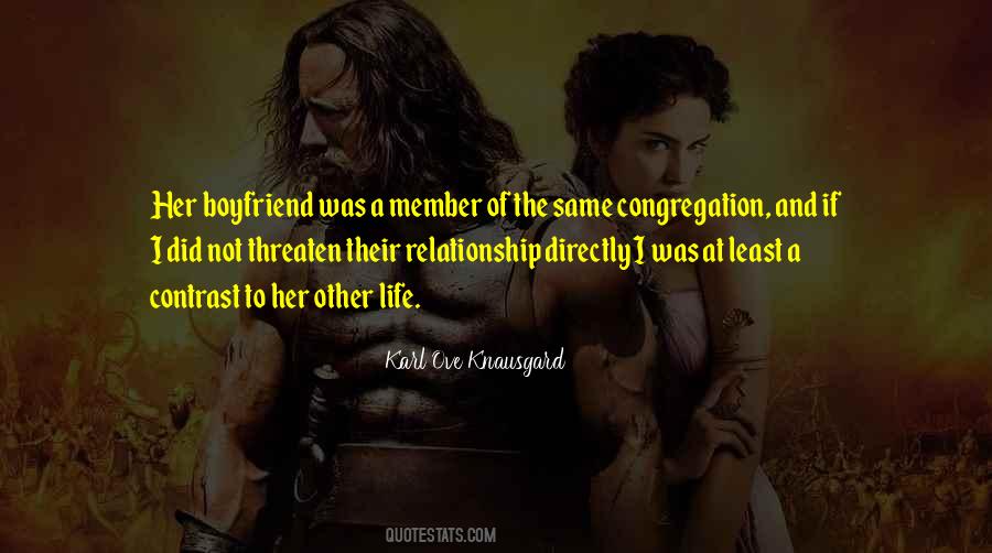 Quotes About Life Boyfriend #1827059