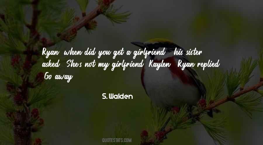 Do You Want To Be My Girlfriend Quotes #41793