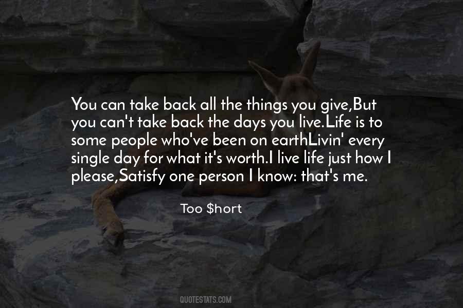But To One Person Quotes #1145979