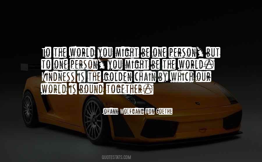 But To One Person Quotes #1421879