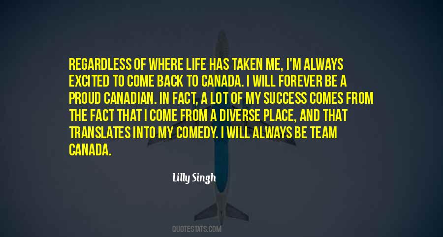Success In My Life Quotes #1134552
