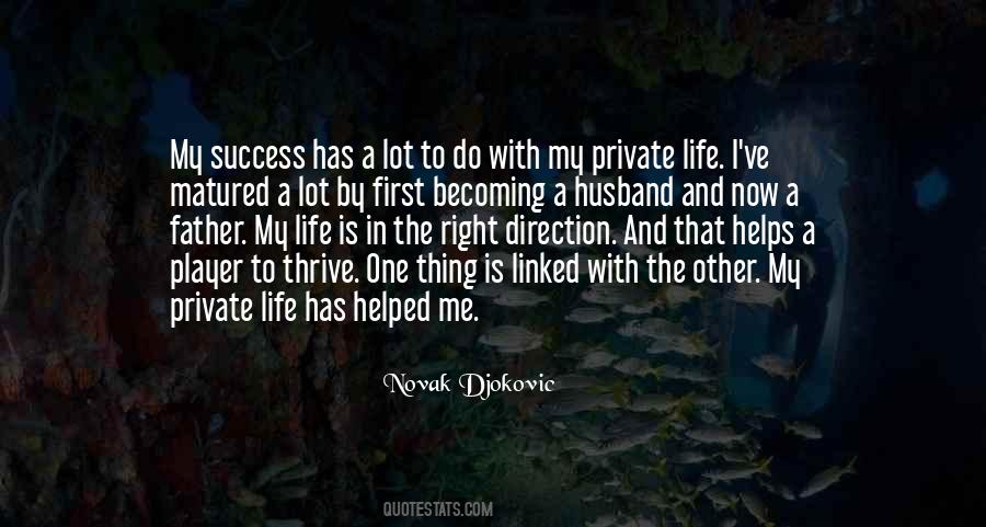 Success In My Life Quotes #130335