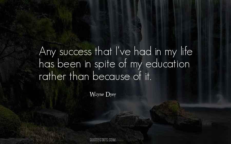 Success In My Life Quotes #1642271