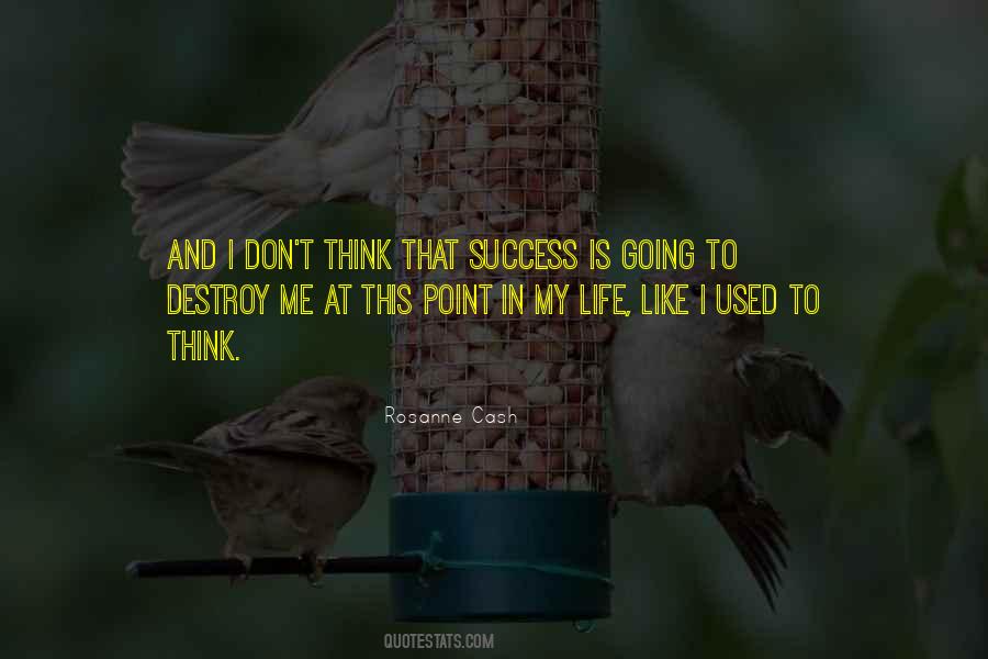 Success In My Life Quotes #959882