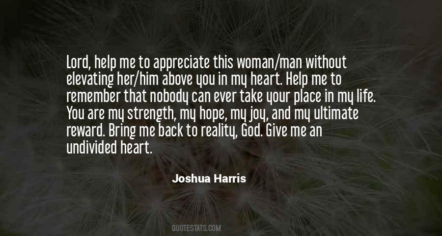 You Appreciate Me Quotes #1501131