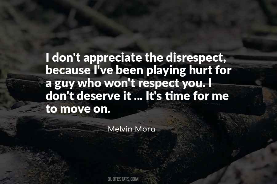 You Appreciate Me Quotes #288893