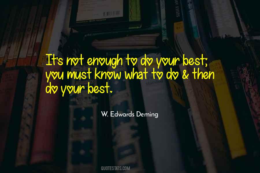 To Do Your Best Quotes #364828