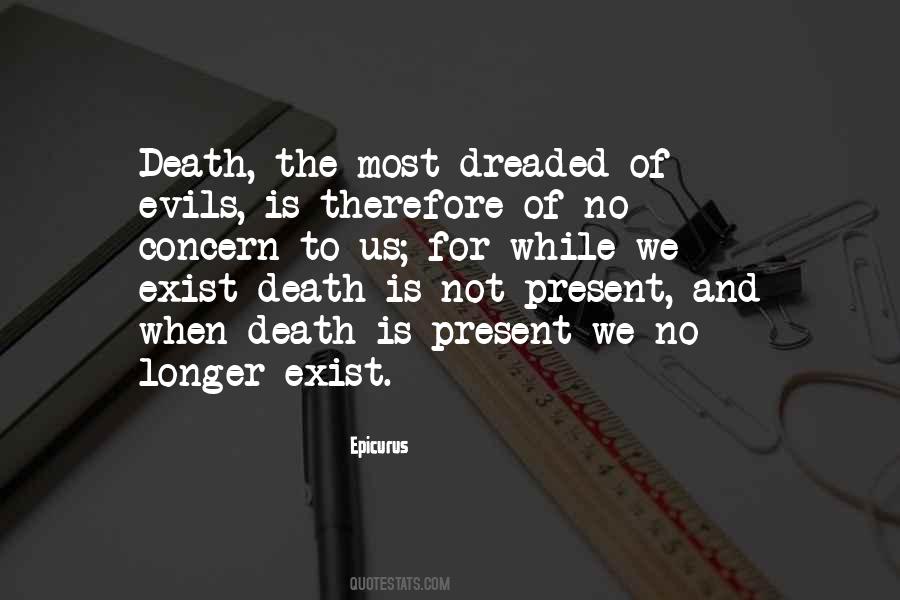 Does Evil Exist Quotes #512134