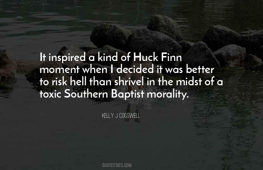 Huck Finn Going To Hell Quotes #637747 Huck Finn Going To Hell Quotes #637747