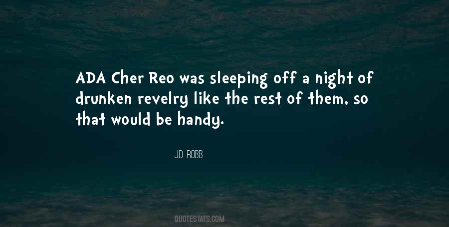 Night Sleeping Quotes #1519502