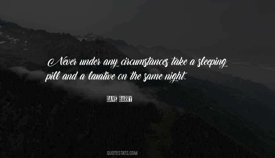 Night Sleeping Quotes #1658632