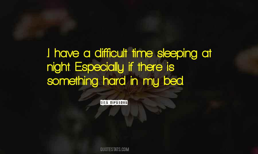 Night Sleeping Quotes #329441