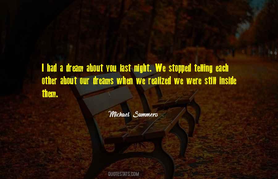 Night Sleeping Quotes #362403