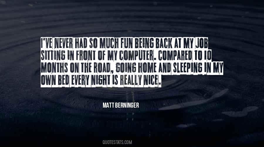 Night Sleeping Quotes #745062