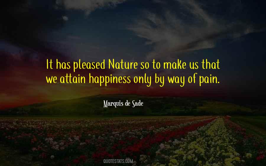 Nature Pain Quotes #1046516
