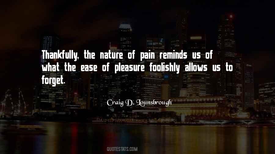 Nature Pain Quotes #242389