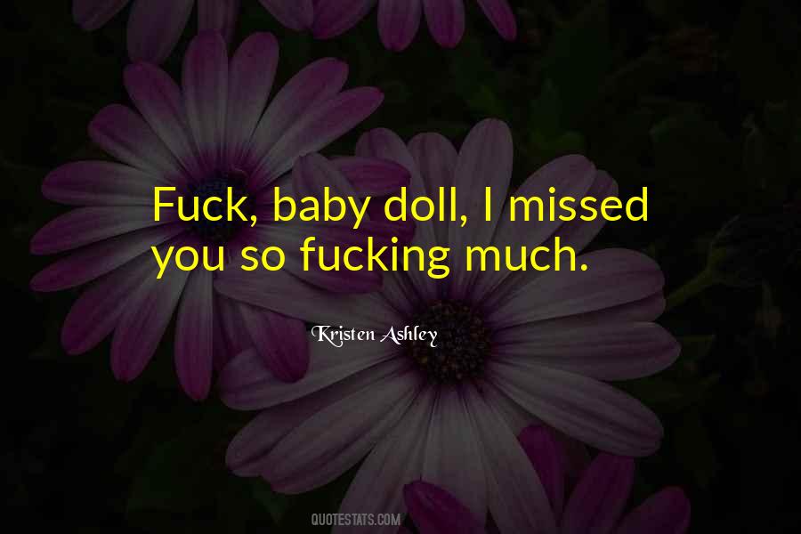 Missed You So Much Quotes #542976