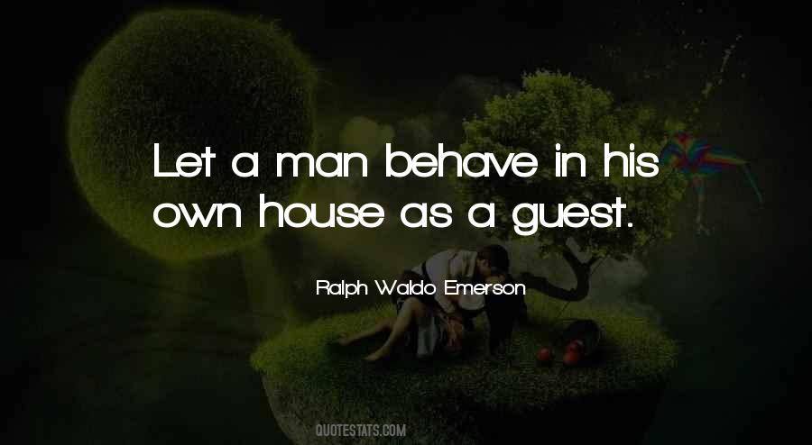 Best House Guest Quotes #1568587
