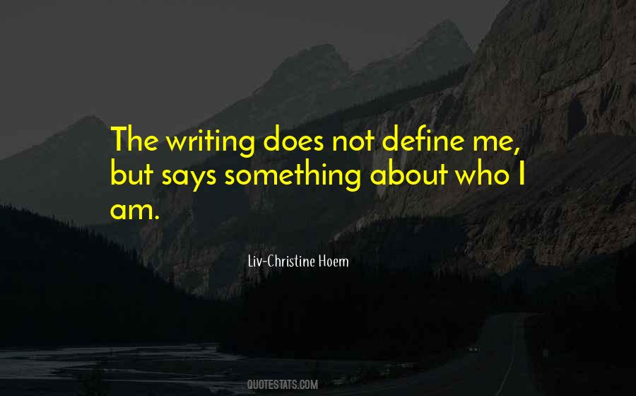 Does Not Define Me Quotes #520865