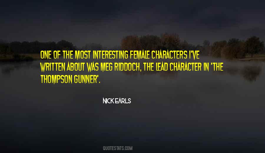 Female Lead Quotes #722538