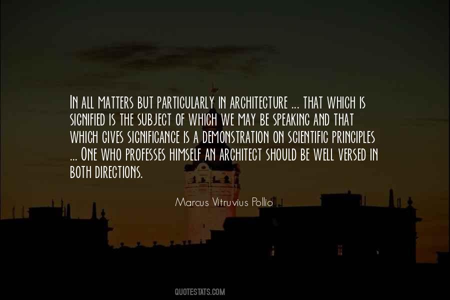 On Architecture Quotes #565044