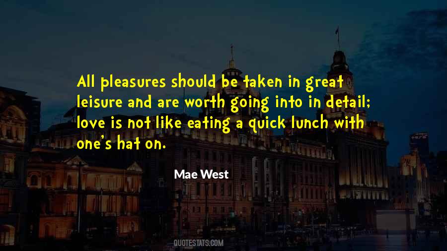 Quick Lunch Quotes #1654109