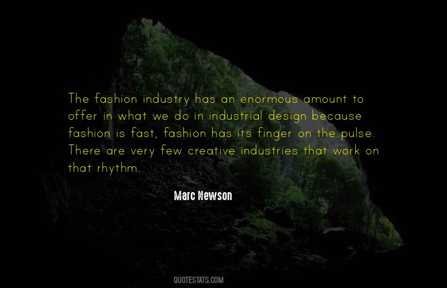 Fast Fashion Industry Quotes #1241622