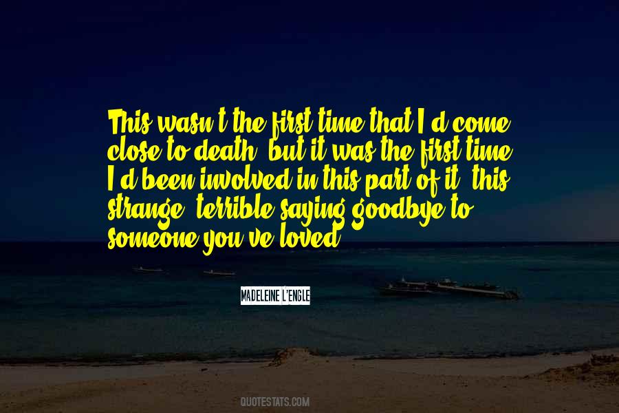Goodbye My First Love Quotes #1818558