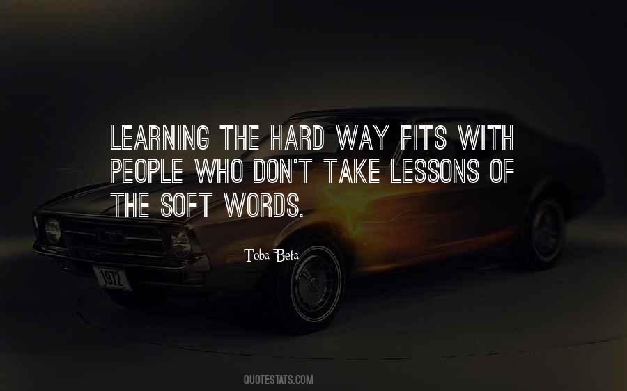 Learning Words Quotes #1262164