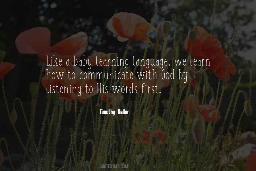 Learning Words Quotes #214774