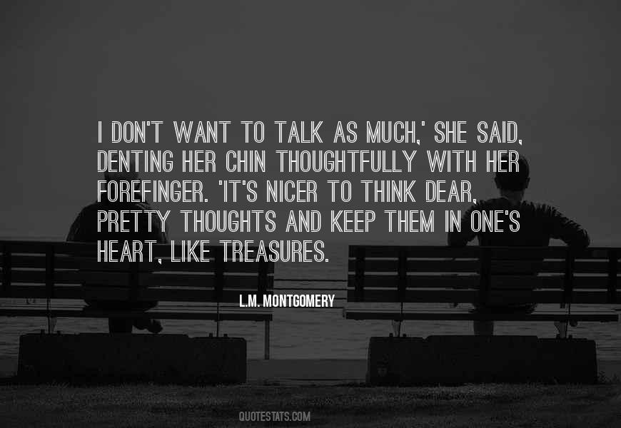 Heart Talking Quotes #617300