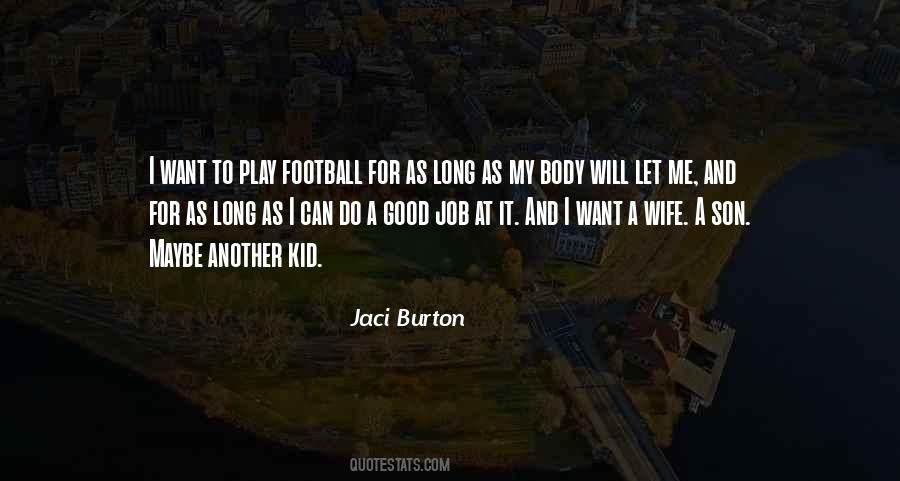 Football Wife Quotes #1349455