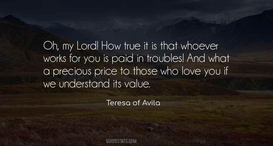 True Love Has No Value Quotes #99083