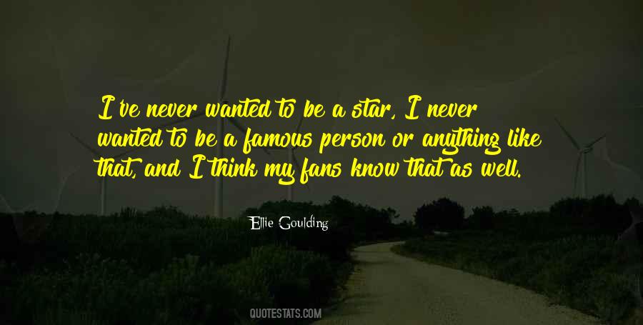 Famous Stars Quotes #860261