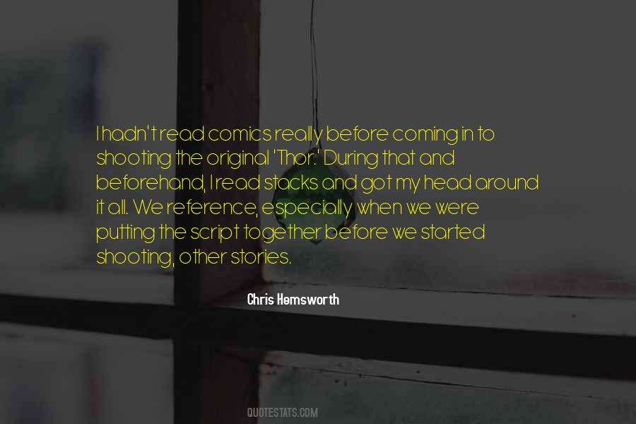 We Started Together Quotes #774928
